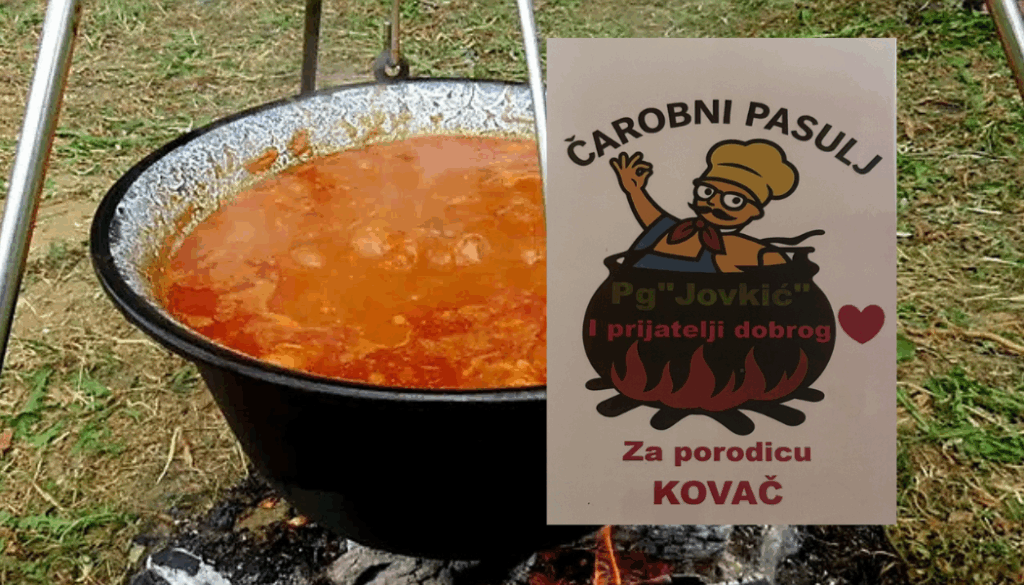 Humanitarna akcija „Čarobni pasulj“, koju je organizovao humanitarac Ilija Jovkić kako bi se pomoglo porodici Kovač iz Bačke Palanke