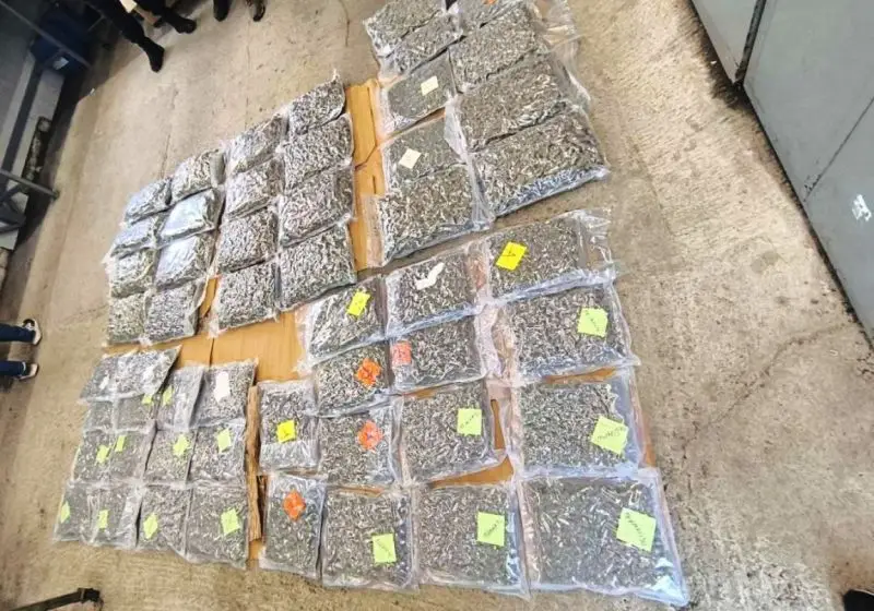 Na graničnom prelazu Šid zaplenjeno više od 43 kilograma marihuane